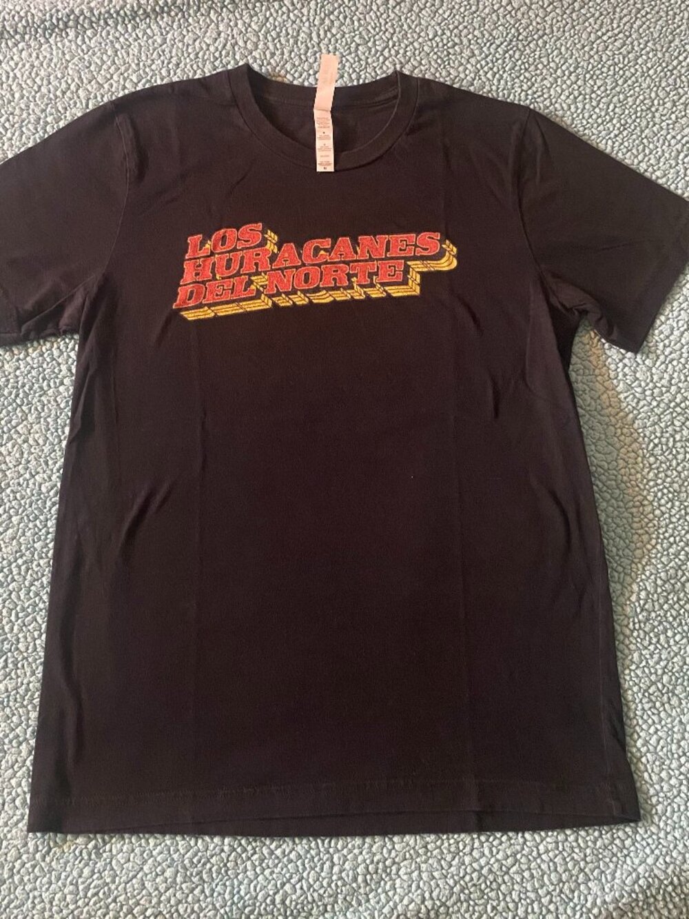Los Huracanes Del Norte T-Shirt Medium Black Musica Noreña